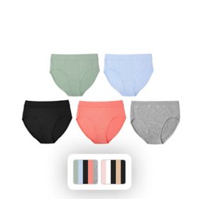 Member's Mark Women's 5-Pack Supersoft Cotton Brief