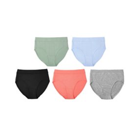 Member's Mark Women's 5-Pack Supersoft Cotton Brief