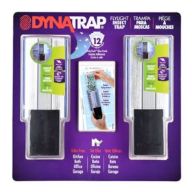 DynaTrap Flylight Insect Trap - Black with StickyTech Refill Cards