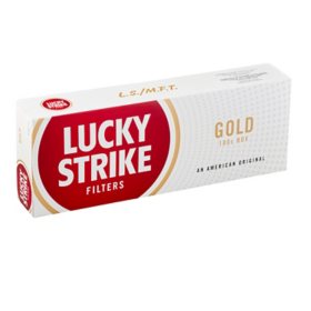 Lucky Strike Gold 100 Box 20 ct., 10 pk.