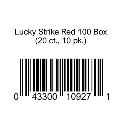 Lucky Strike Red 100 Box (20 ct., 10 pk.) - Sam's Club