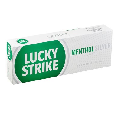 Lucky Strike Menthol Silver 100 Box (20 ct., 10 pk.) - Sam's Club