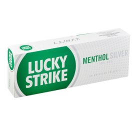 Lucky Strike Menthol Silver 100 Box Cigarettes 20 ct., 10 pk.