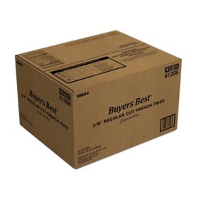 Buyer's Best Regular Cut French Fries, Frozen (5 pk., 30 lbs.)