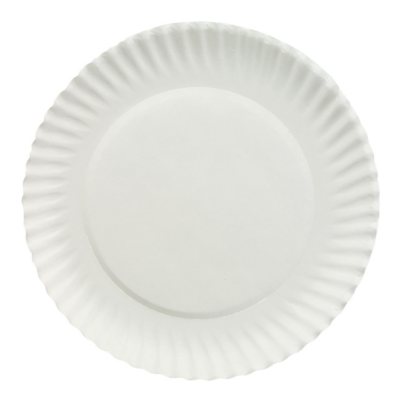 cheap white paper plates