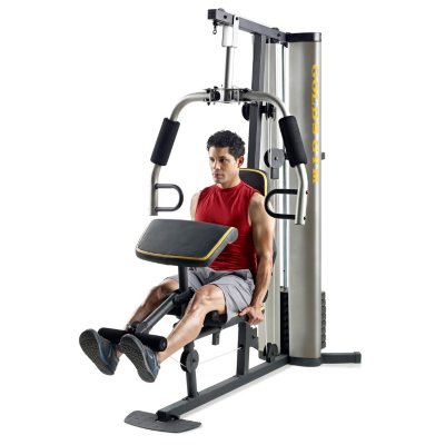 Gold's gym xrs 50 home gym with high and low best sale pulley system