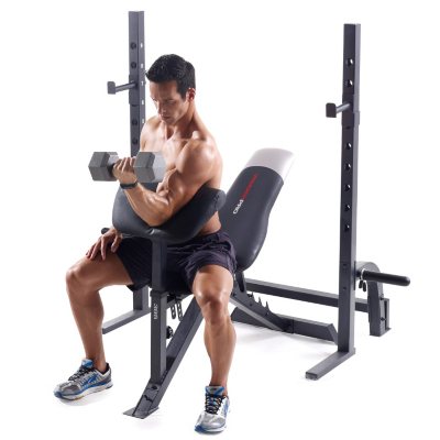 Weider bench with leg extension new arrivals