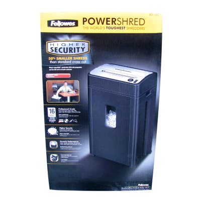 FELLOWES 16 SHTSHRED 16 SHEET SHREDDER Sam's Club