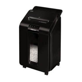 Fellowes AutoMax 100 Auto Feed Black Paper Shredder