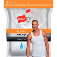 Hanes Best 6-Pack Tank (Assorted Colors)