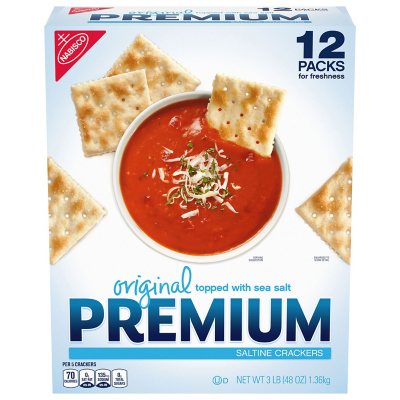 UPC 044000029258 product image for Premium Original Saltine Crackers, 12 pk. | upcitemdb.com