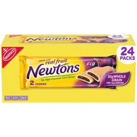 Newtons Soft and Chewy Fig Cookies, 24 pk.