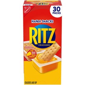 RITZ Handi-Snacks Crackers and Cheese Dip, 0.95 oz., 30 pk.