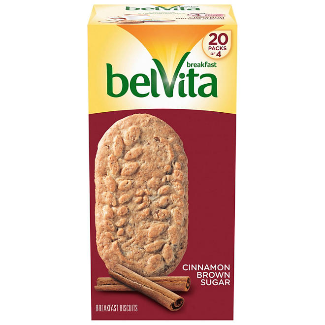belVita Cinnamon Brown Sugar Breakfast Biscuits (20 pk.)