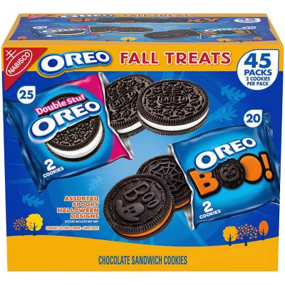 Oreo Fall Treats Variety Pack Sandwich Cookies 45 Pk Sam S Club