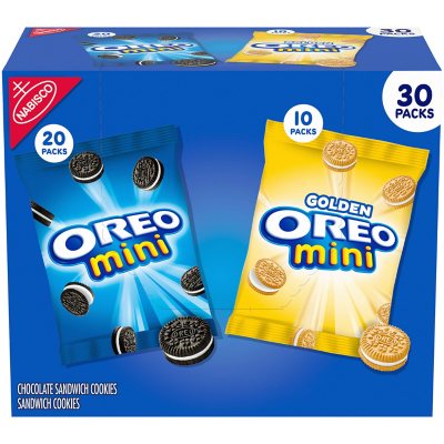 OREO Mini Mix Sandwich Cookies Variety Pack, Snack Packs (30 pk.) - Sam's  Club