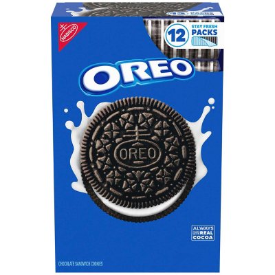 Oreo Mini Chocolate Sandwich Cookies, Big Bag, 12 -3 oz Packs