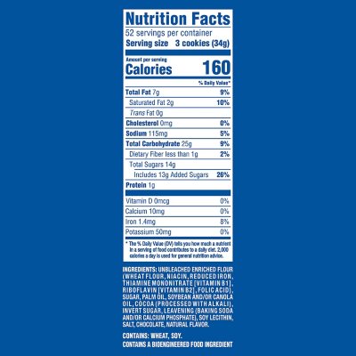 OREO Chocolate Sandwich Cookies (62.76 oz., 12 pk.) - Sam's Club