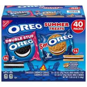 Oreo S'moreo Summer Treats Variety Pack (1.02 oz., 40 pk.)