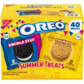 OREO Summer Treats Variety Pack Cookies, 1.02 oz., 40 pk.