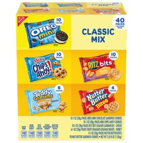 Nabisco Classic Mix Cookie & Cracker Variety Pack 40 pk.