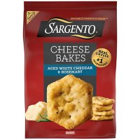 Sargento® Cheese Bakes Aged White Cheddar & Rosemary Crackers, 14 oz.