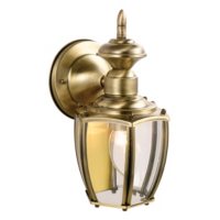 Jackson by Design House Antique Brass Outdoor Downlight