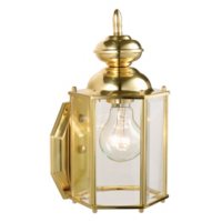 Augusta by Design House Outdoor Downlight - Solid Brass