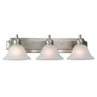 Design House 3-Light Vanity Light Bristol Collection - Satin Nickel