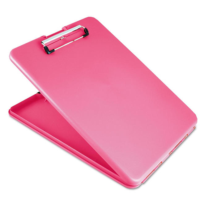 Saunders 1&rdquo; SlimMate Portable Desktop, Pink