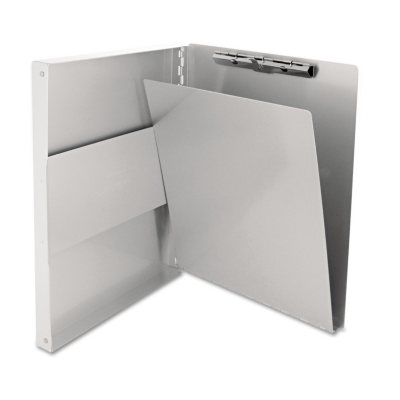 Saunders Snapak Aluminum Side-Open Forms Folder 3/8" Clip 5 2/3 x 9 1/2 Sheets