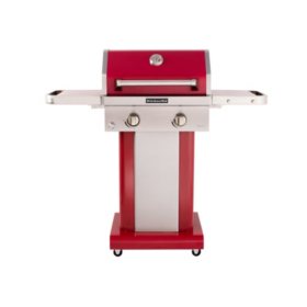 Kitchenaid Two Burner Propane Patio Grill With Cover Red Sam S