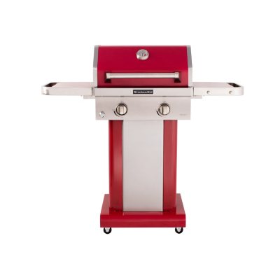 KitchenAid Two Burner Propane Patio Grill with Cover Red Sam s Club