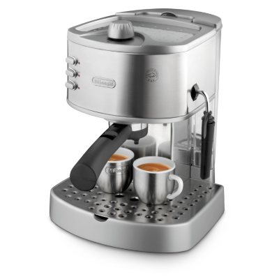 DeLonghi EC330 15 Bar Pump Espresso Machine with Manual Frother