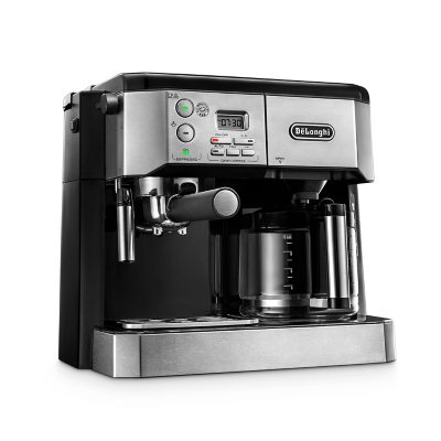 De'Longhi All-In-One Pump Espresso & 10-Cup Drip Coffee Machine with  Advanced Cappuccino System