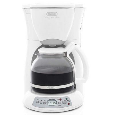 Delonghi 12Cup Drip Coffee Maker White Sam's Club