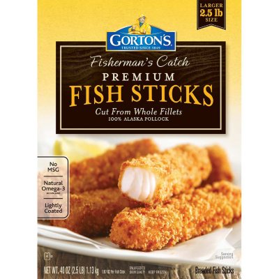 Gorton's Fisherman's Catch Premium Fish Sticks 40 oz. Sam's Club