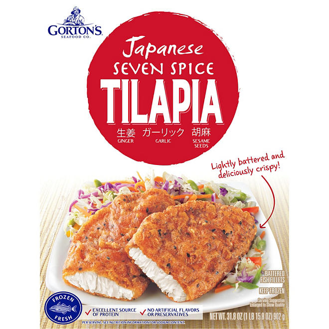 Gorton's Japanese 7-Spice Tilapia (31.8 oz.)