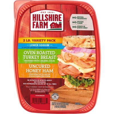 Hillshire Farm Thin Sliced Deli Meat Variety Pack, 2 lbs. Sam's Club