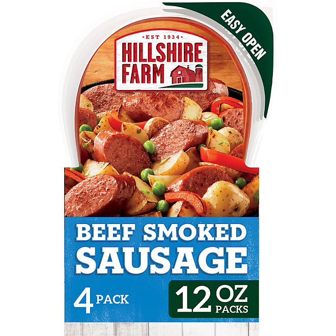 Hillshire Farm Beef Smoked Sausage Bundle Pack (48 oz.)