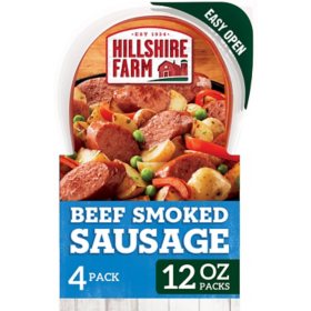 Hillshire Farm Beef Smoked Sausage Bundle Pack 48 oz.