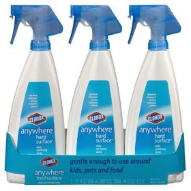 Clorox Anywhere Hard Surface Cleaner 22 Oz 3 Pk Sam S Club