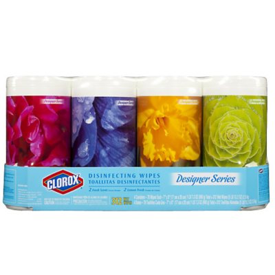 Clorox® Designer Series Disinfecting Wipes - 78 ct. - 4 pk. - Sam's Club