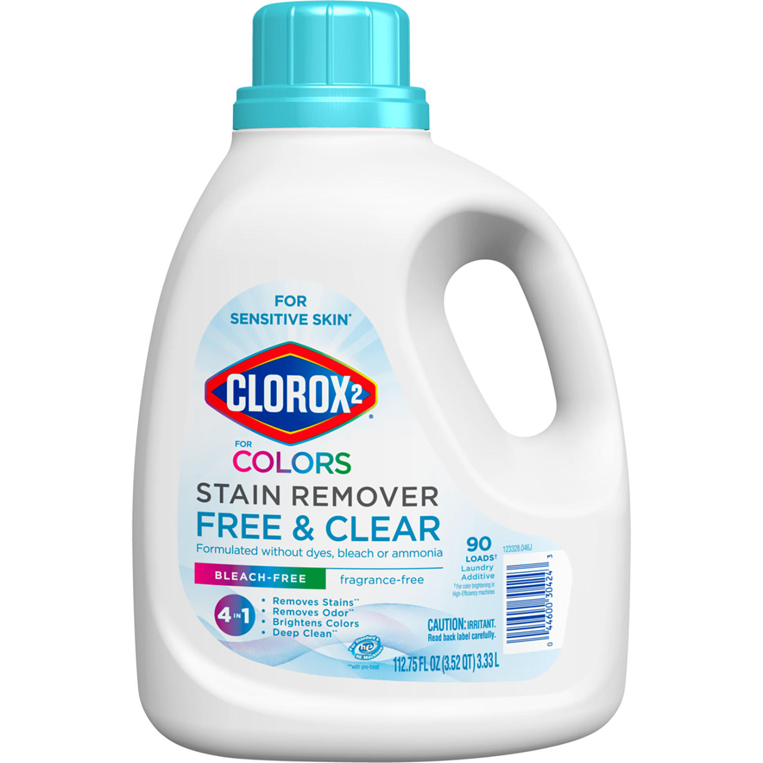 UPC 044600304243 product image for Clorox 2 for Colors Free & Clear Stain Remover + Color Brightener (112 fl. oz.) | upcitemdb.com