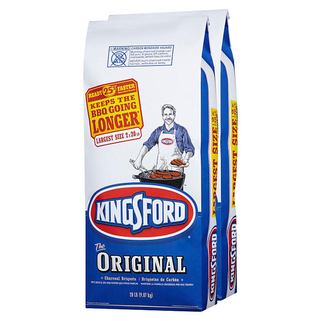 Kingsford Charcoal 2/20 Lb Bags