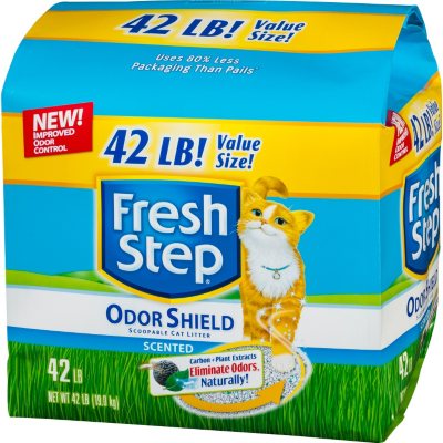 Fresh Step Scoopable Cat Litter - 42 lbs. - Sam's Club