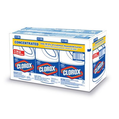 Clorox 121 oz. Concentrated Regular Disinfecting Liquid Bleach