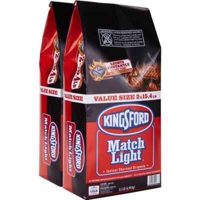 Kingsford Match Light Instant Charcoal Briquets 15.4 lb. bags 2 ct. Sam s Club