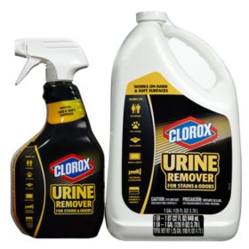 Clorox Urine Remover For Stains And Odors 32 Oz Spray Bottle And