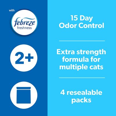 Fresh Step Extra Strength Multi Cat Scented Clumping Litter w Febreze 42 lbs. Sam s Club